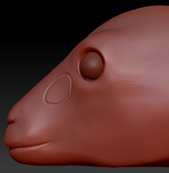Realistic Goat/Sheep Head Base