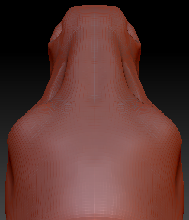 Realistic Horse Head Base Variant 1