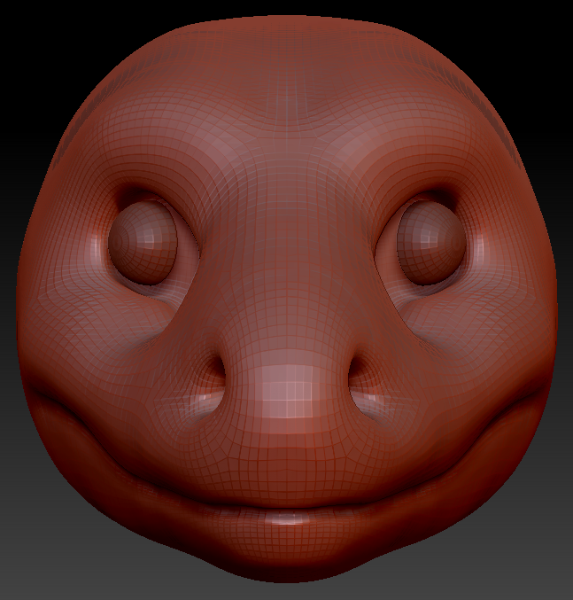 Realistic Leopard Gecko Head Base