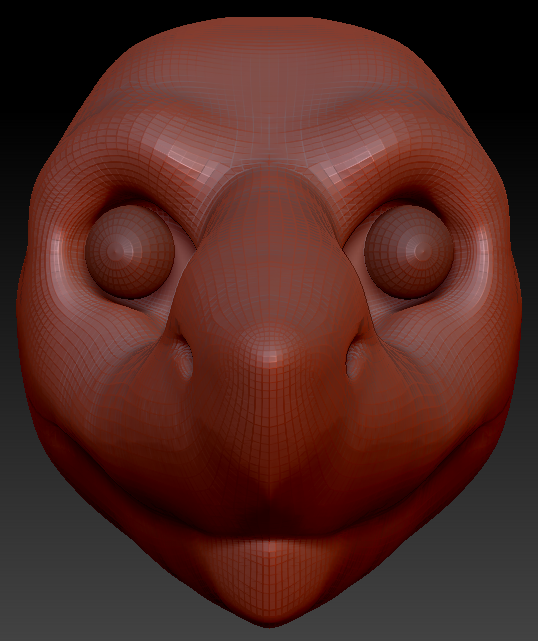 Realistic Northern Sergal Head Base