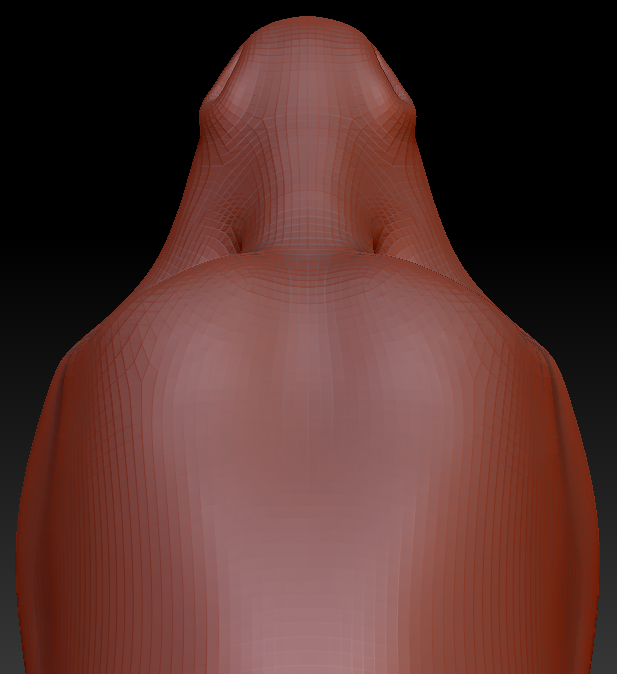 Realistic Round-nosed Dragon Head Base