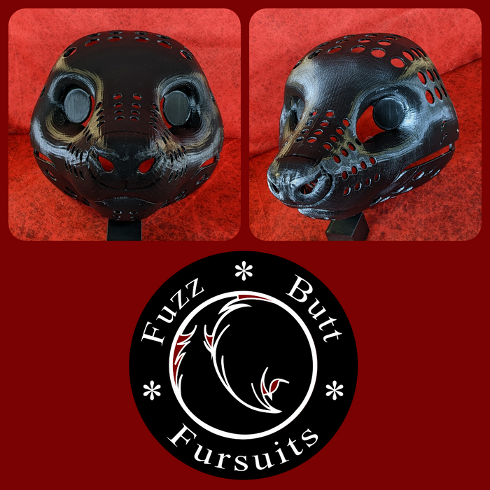 Realistic Skunk Head Base