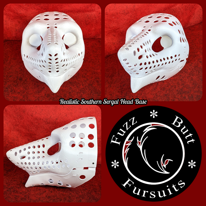 Realistic Southern Sergal Head Base
