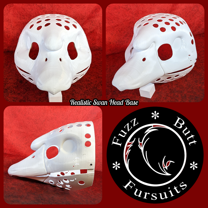 Realistic Swan Head Base