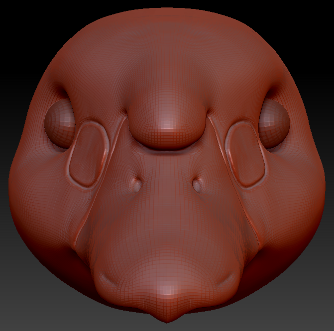 Realistic Swan Head Base