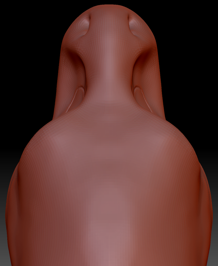 Realistic T-Rex Head Base Variant 1