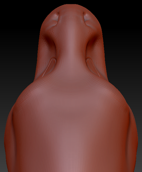 Realistic T-Rex Head Base