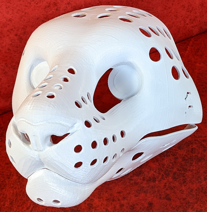 Realistic Tiger Head Base