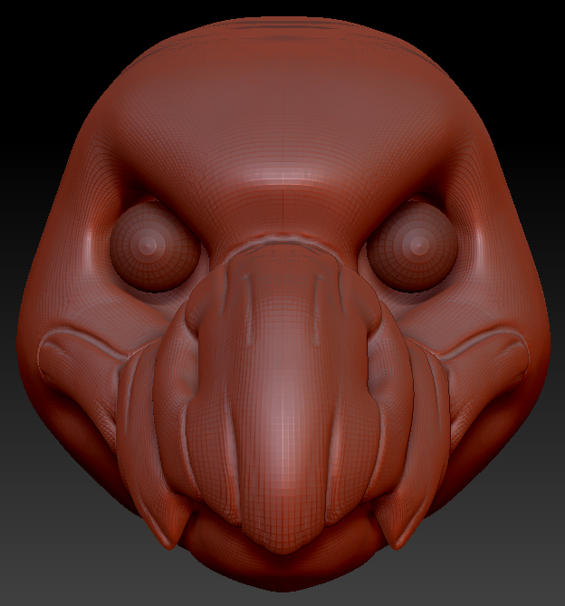 Realistic Wyvern Head Base