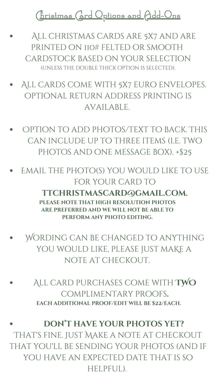 REJOICE Christmas Card