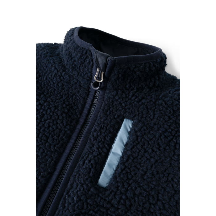 Liewood - Reversible Jacket - Franka - Classic Navy Multi Mix - Details