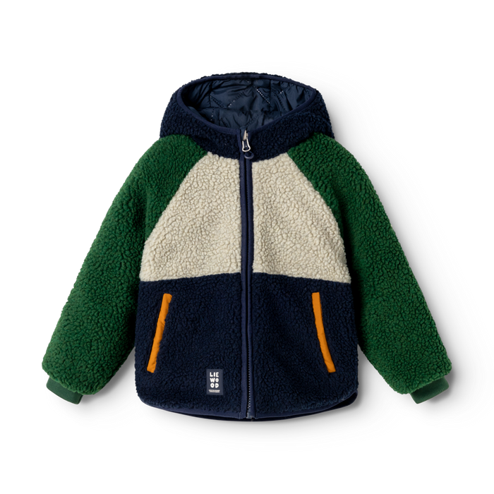Liewood - Reversible Jacket - Jackson - Garden Green Mix