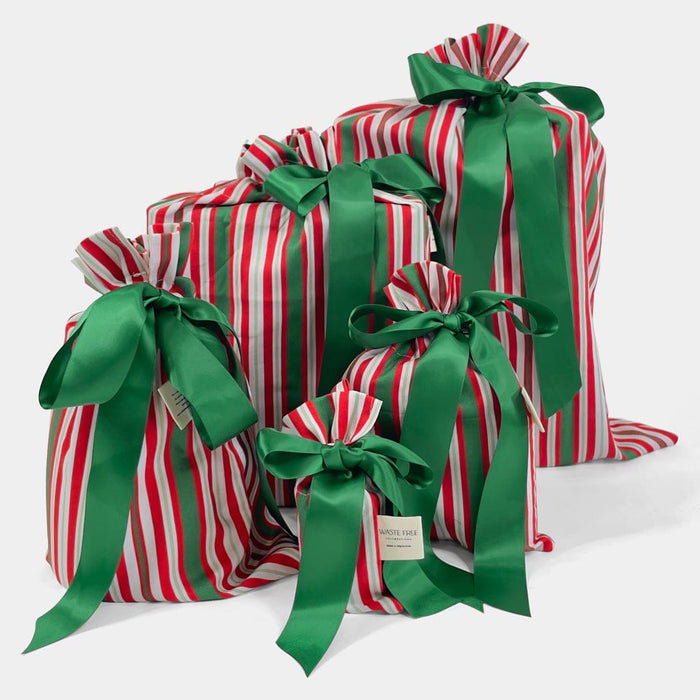 Waste Free Celebrations Scandi Julrander Reusable Gift Bag Set