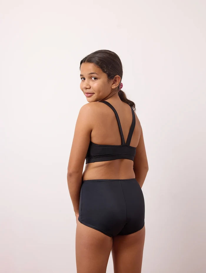 Shorty de bain menstruel Cyané pour ados