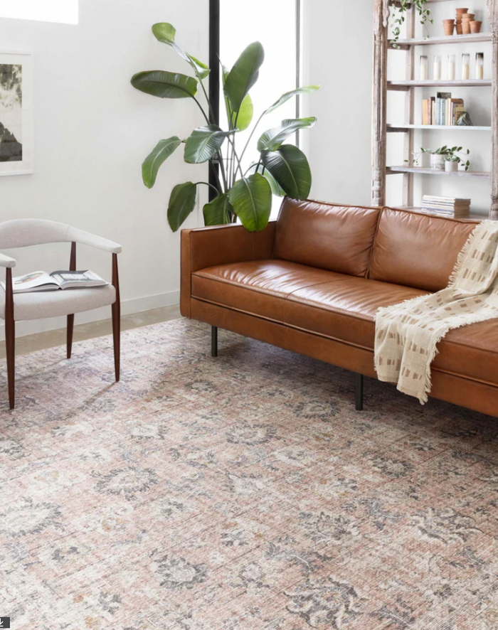 Skye Blush/Grey Rug