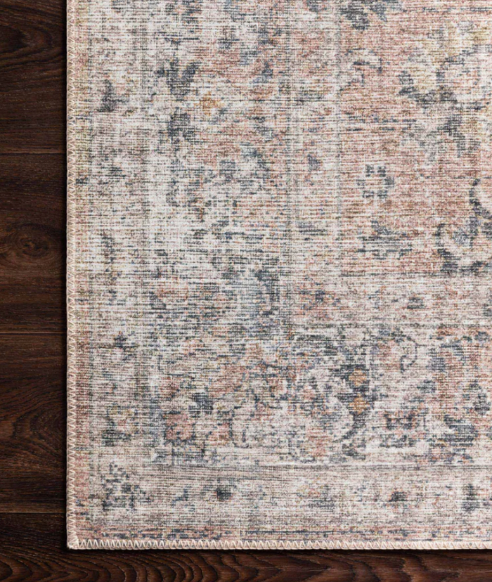 Skye Blush/Grey Rug