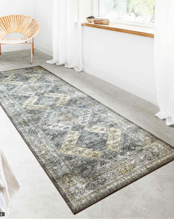 Skye Graphite/Silver Rug
