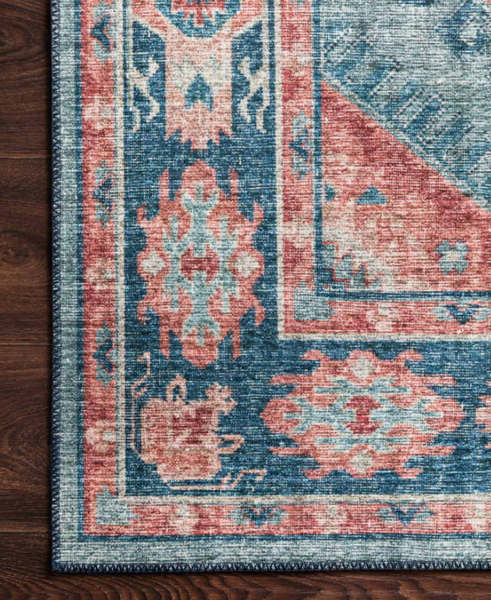 Skye Turquoise/Terracotta Rug