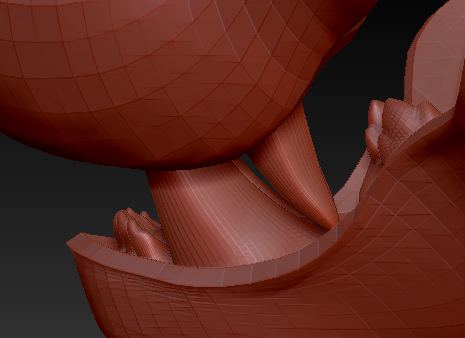 Small Feline Realistic Style Jawset