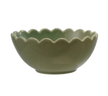 Small Scalloped Bowl