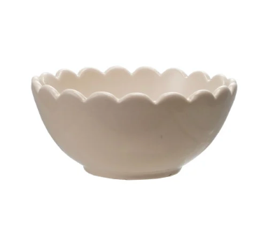 Small Scalloped Bowl