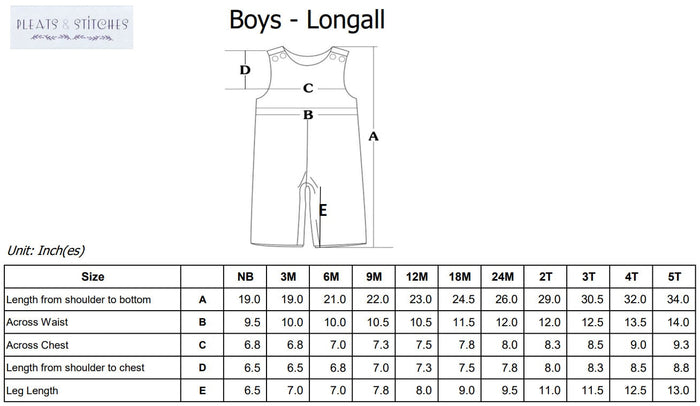 Smocked Grinch Christmas Longall