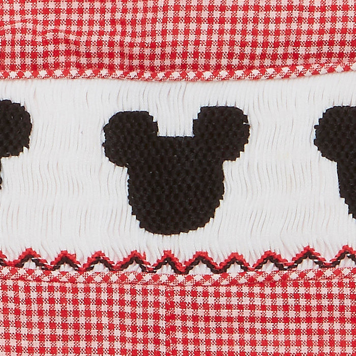 Smocked Jon Jon - Mouse Ears Shortall