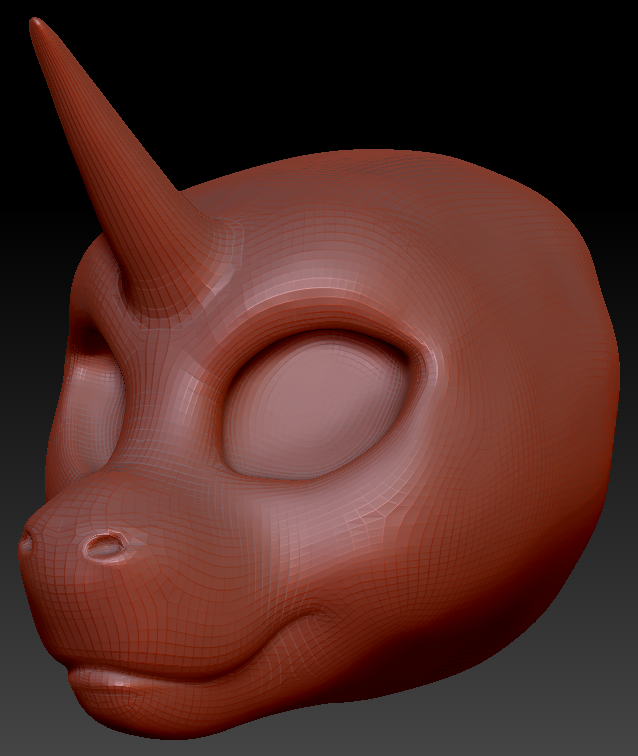 Smooth Unicorn Horn 2