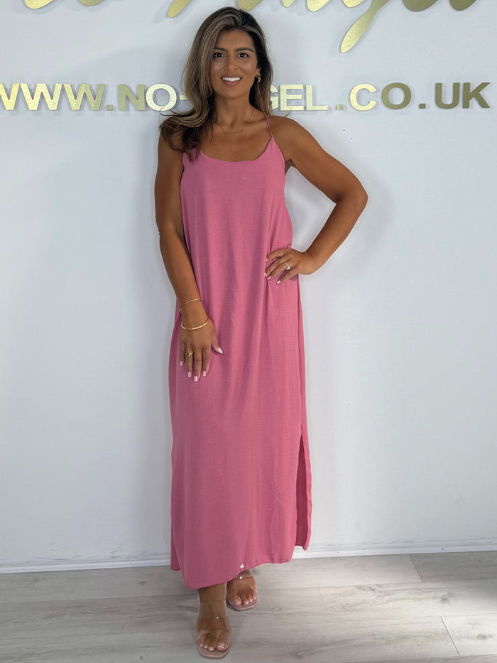 Spaghetti Strap Maxi Dress (19 Colours)