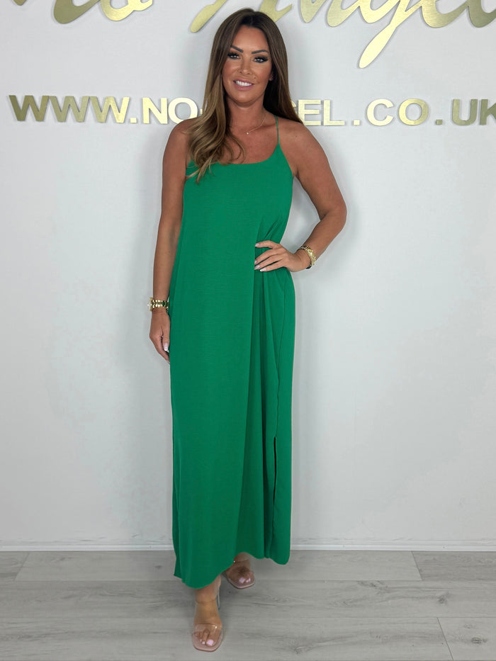 Spaghetti Strap Maxi Dress (19 Colours)