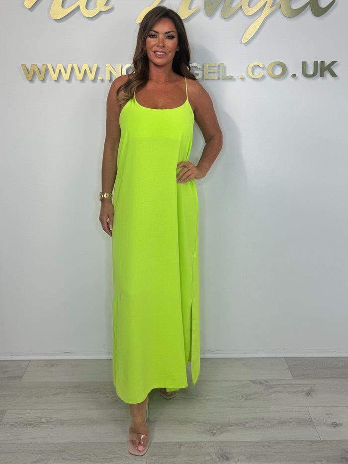 Spaghetti Strap Maxi Dress (19 Colours)