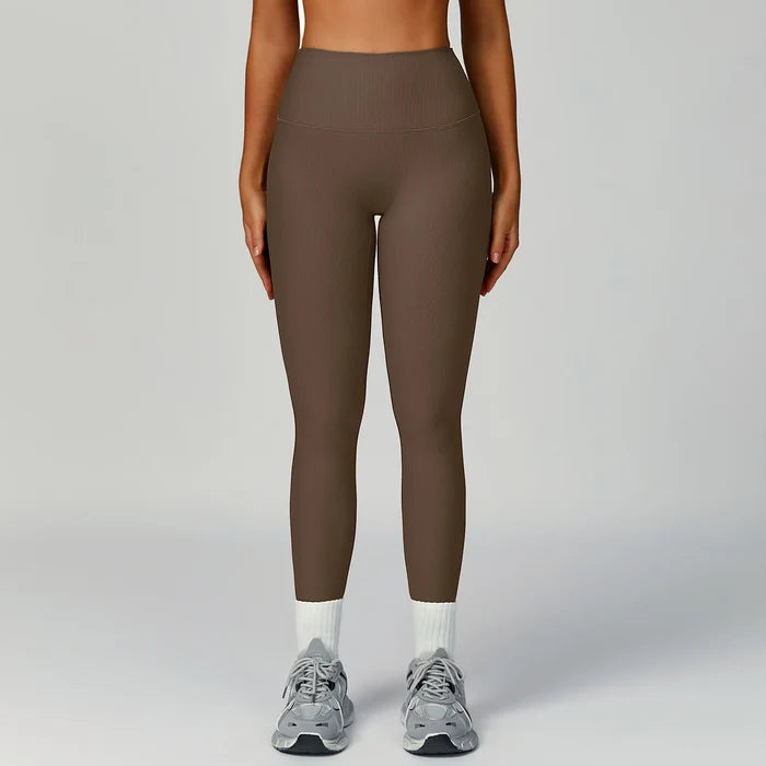SPARK High Waist Ribbed Fitness Leggings ZC3093