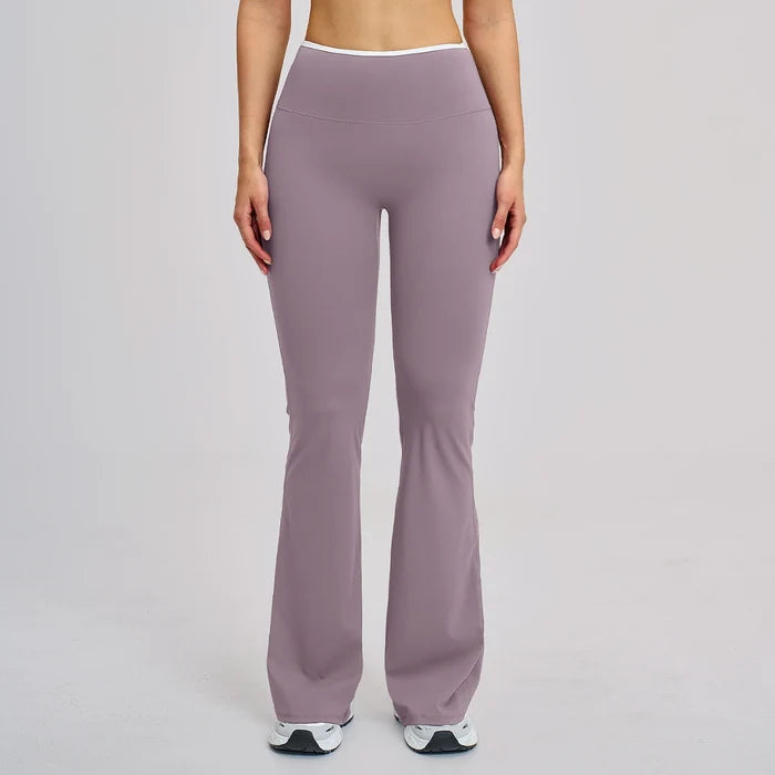 SPARK High Waist Yoga Fitness Flared Pants ZC9238