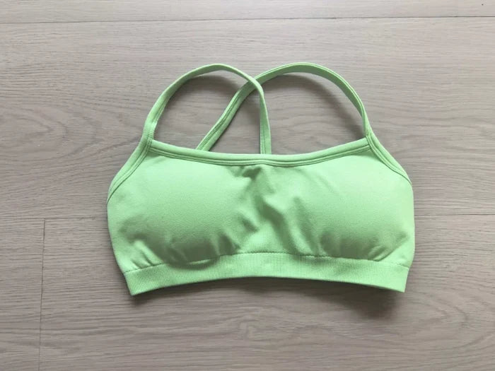 SPARK Seamless Detachable Shoulder Strap Yoga Bra OD4288