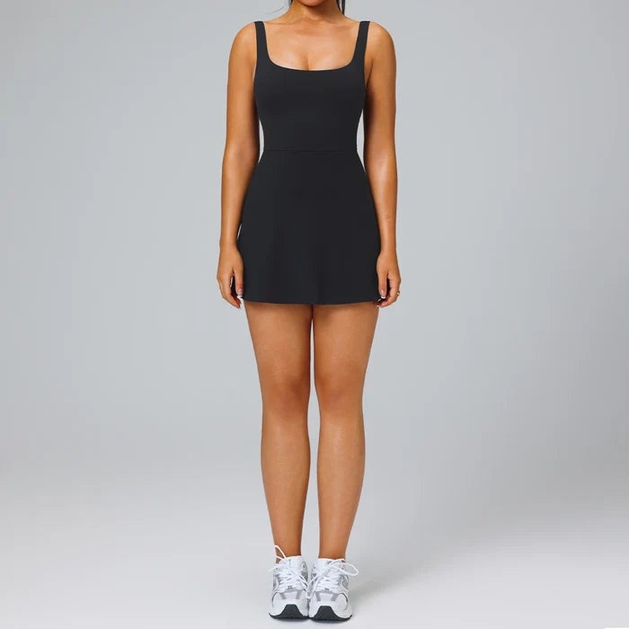 SPARK Women's Basic Sports Tennis Skirt with Pockets FYD238