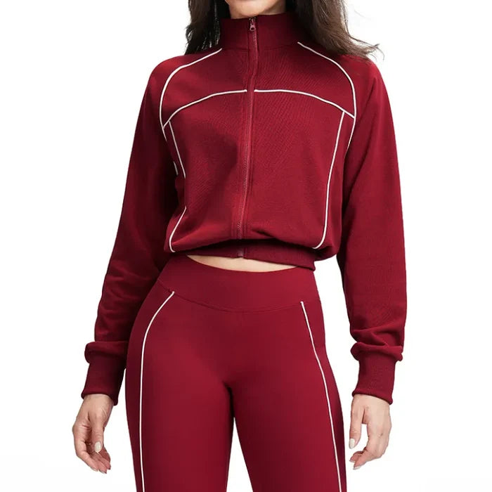 SPARK Women's Casual Athletic Fitness Jacket ZC5079