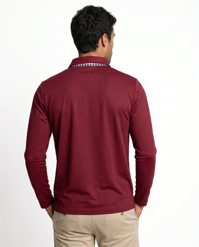 julia-check-collar-polo-red-4