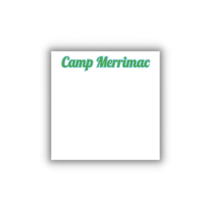 Square Camp Notepad