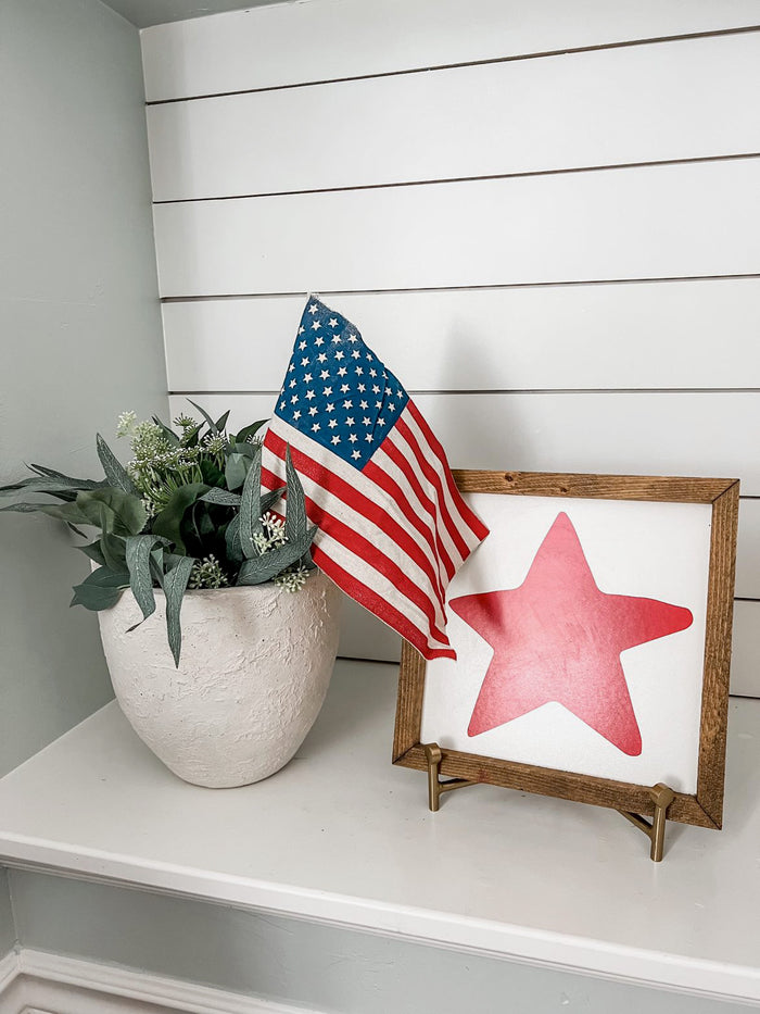 Star Framed Art
