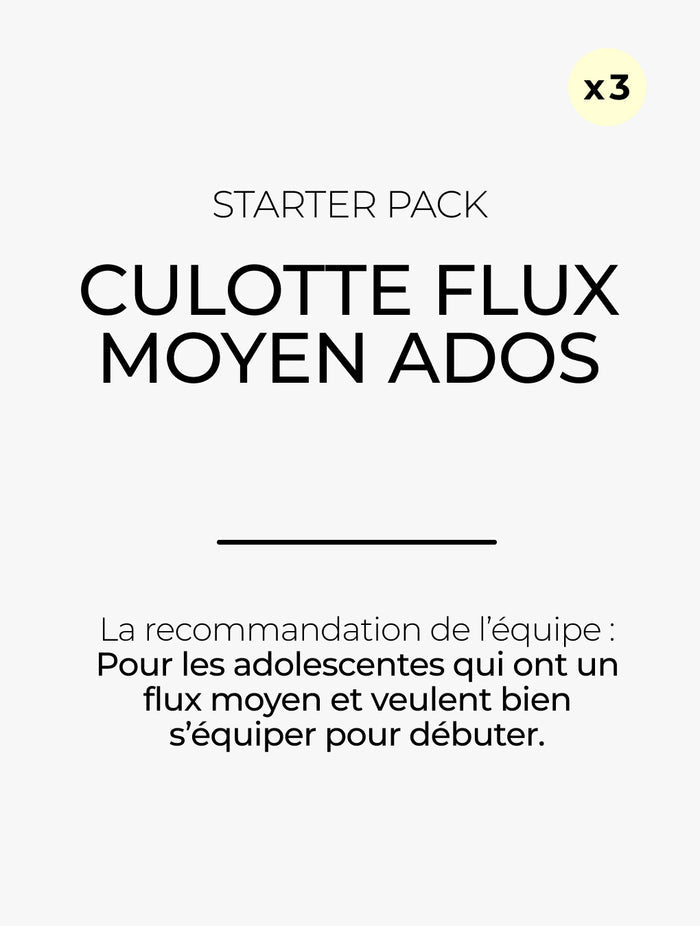 Starter pack culotte flux moyen