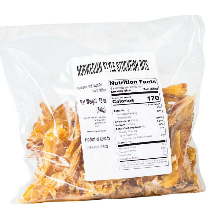 Norwegian Style Stockfish Bits - Yado African & Caribbean Market
