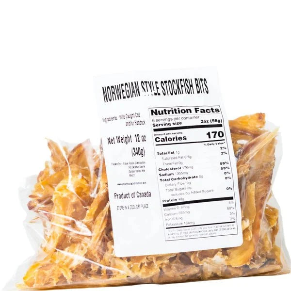 Norwegian Style Stockfish Bits - Yado African & Caribbean Market