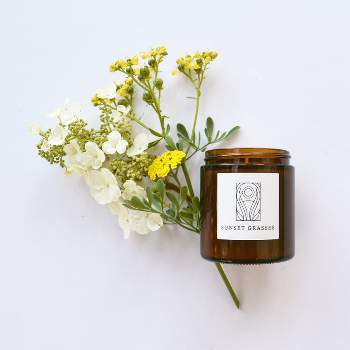 Sunset Grasses | 8 oz | E.O. Coconut Wax Candle