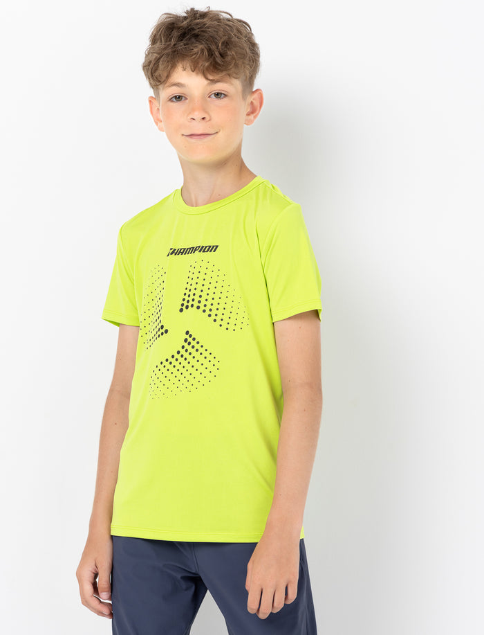 T-shirt de sport imprimé à col rond pour ado garçon