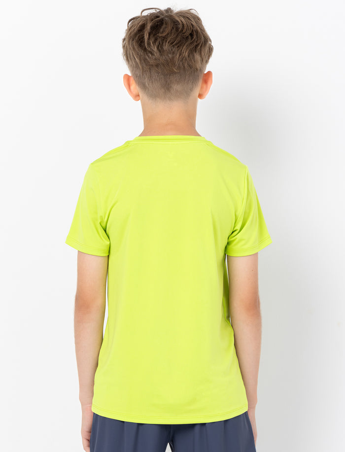 T-shirt de sport imprimé à col rond pour ado garçon