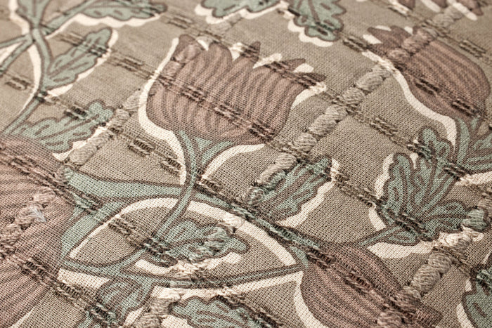 Taupe Roses Pillow