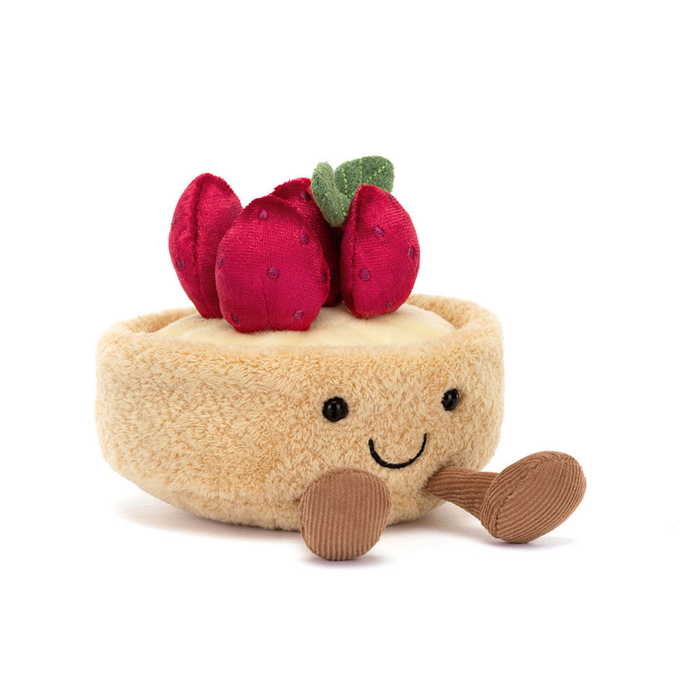 Teddy - Amuseables Fleurette Tarte Aux Fraises