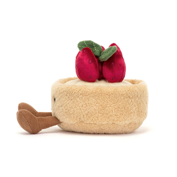 Teddy - Amuseables Fleurette Tarte Aux Fraises