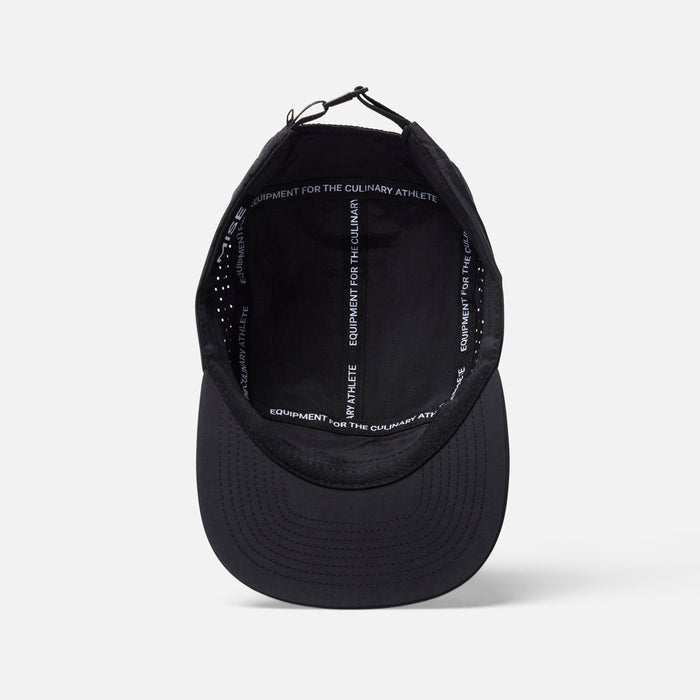 The Run Hat gallery position 1 showing inside view with moisture-wicking fabric and adjustable strap details