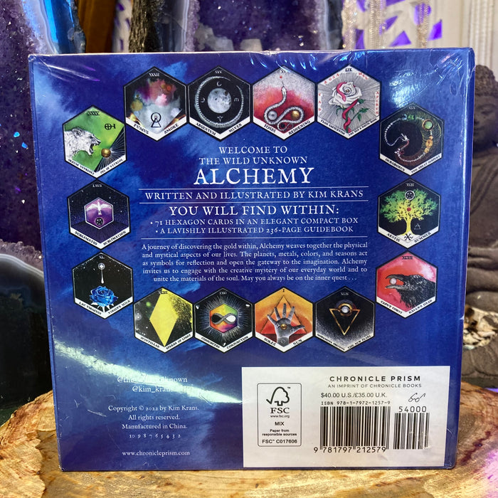 The Wild Unknown Alchemy Deck & Guidebook Written & Illustrated by Kim Krans
